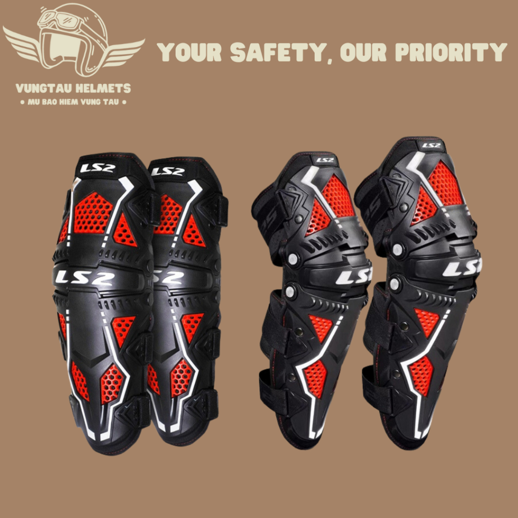 Giáp rời bảo vệ tay chân LS2 Fortress - Nâng cao khả năng bảo vệ - VungTau Helmets - Nón bảo hiểm chính hãng Vũng Tàu