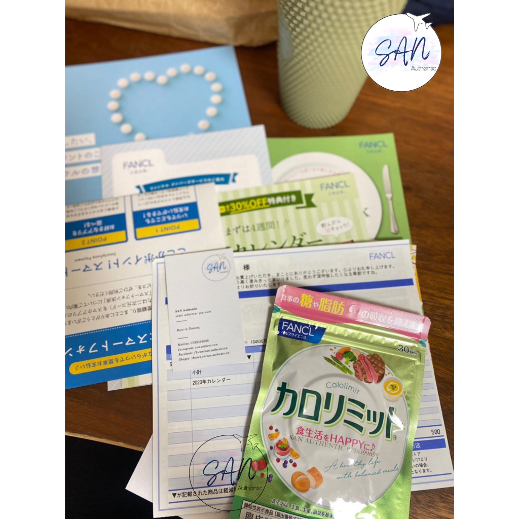 Viên uống hỗ trợ giảm cân FANCL Calorie Limit 90 viên