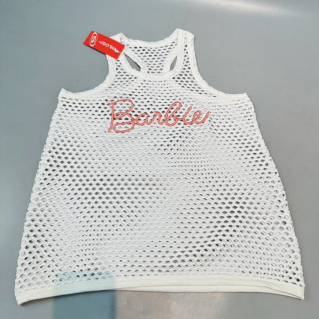 Áo Lưới Tập Gym Nữ Lỗ To Barbi