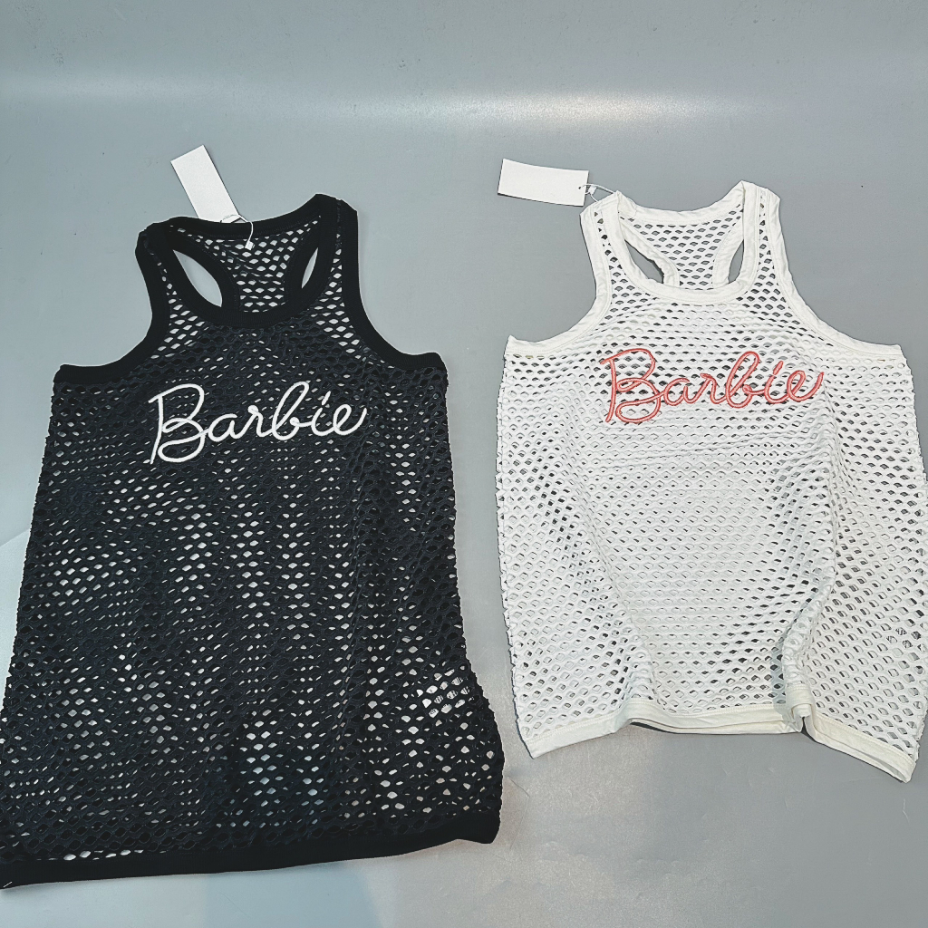 Áo Lưới Tập Gym Nữ Lỗ To Barbi