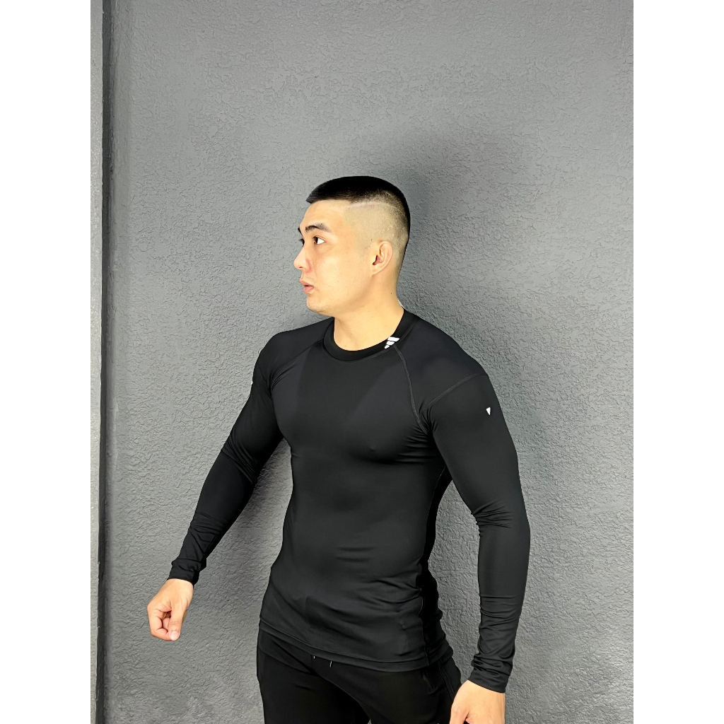 Áo Tay Dài Thể Thao Tập Gym Nam, Chất Thun Poli Mềm Mịn Form Ôm Body