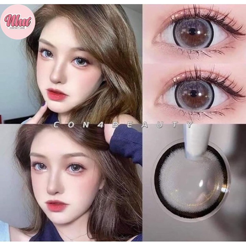 LENS SAKURA XÁM  GIÃN TO