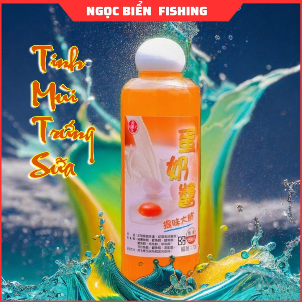 Tinh mùi Trứng Sữa Đại Ca Đại chuyên câu cá chép
