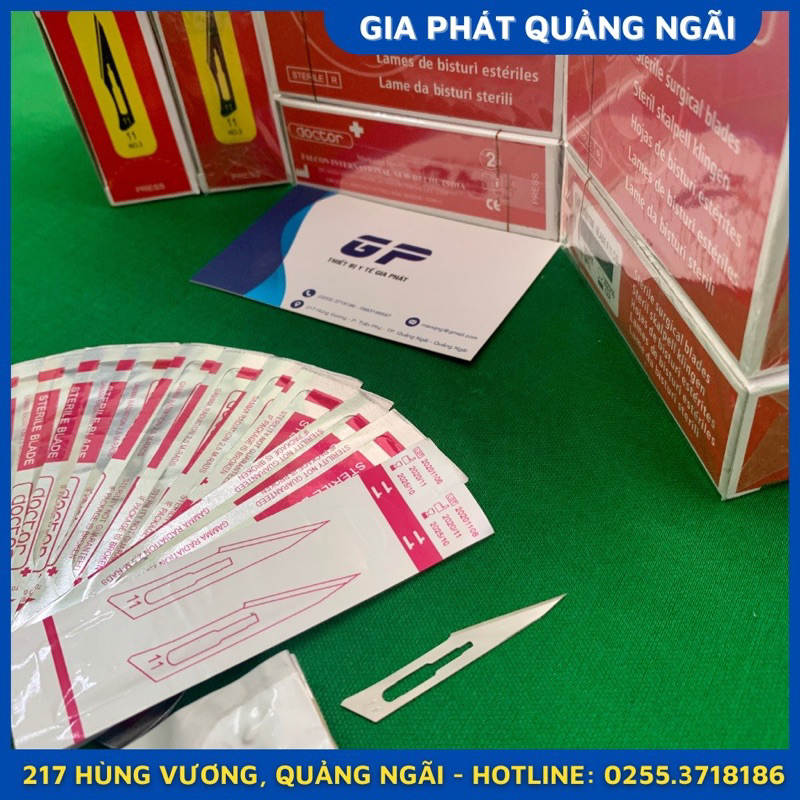 LƯỠI DAO NHỌN PHẪU THUẬT SỐ 11 DOCTOR ẤN ĐỘ