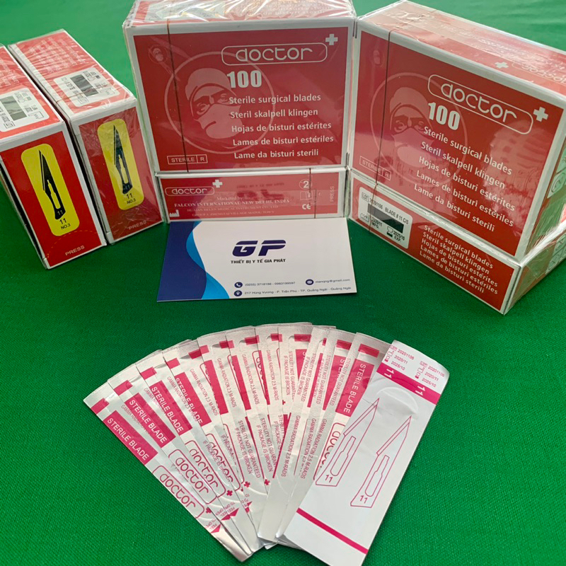 LƯỠI DAO NHỌN PHẪU THUẬT SỐ 11 DOCTOR ẤN ĐỘ