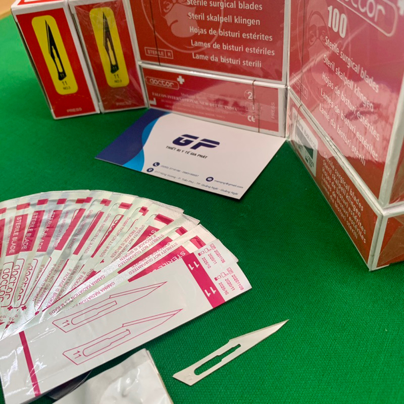 LƯỠI DAO NHỌN PHẪU THUẬT SỐ 11 DOCTOR ẤN ĐỘ