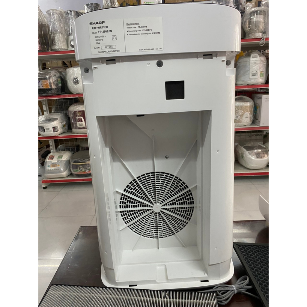 Máy lọc không khí Sharp FP-J60E-W 38W Thái Lan - Hàng trưng bày