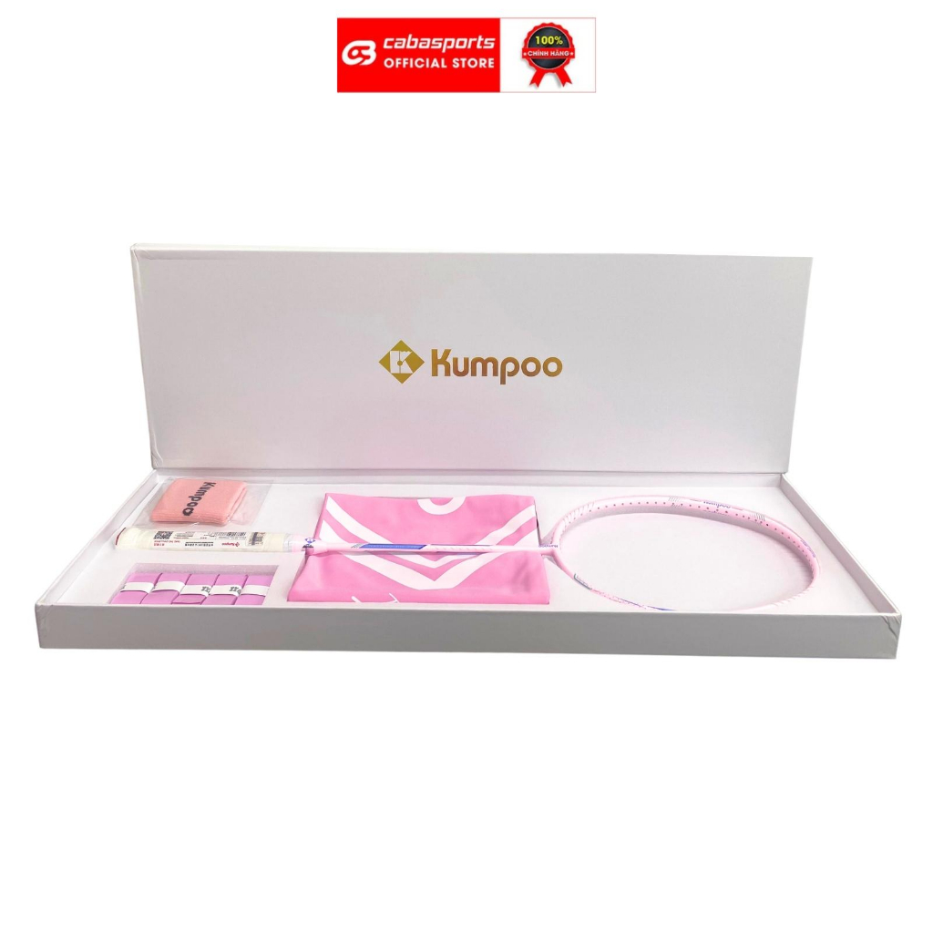 Vợt cầu lông đơn đã đan lưới Kumpoo Power Control PC 99 Pro siêu nhẹ chính hãng, vợt carbon chuyên công giá rẻ