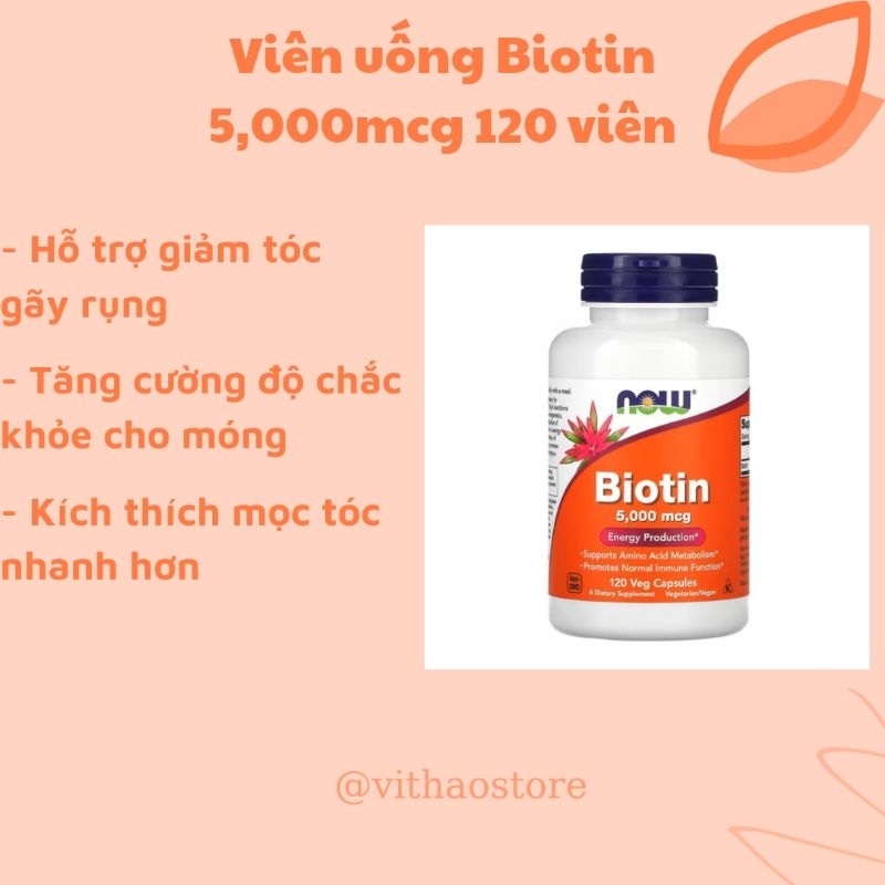 Biotin 120 viên của Mỹ