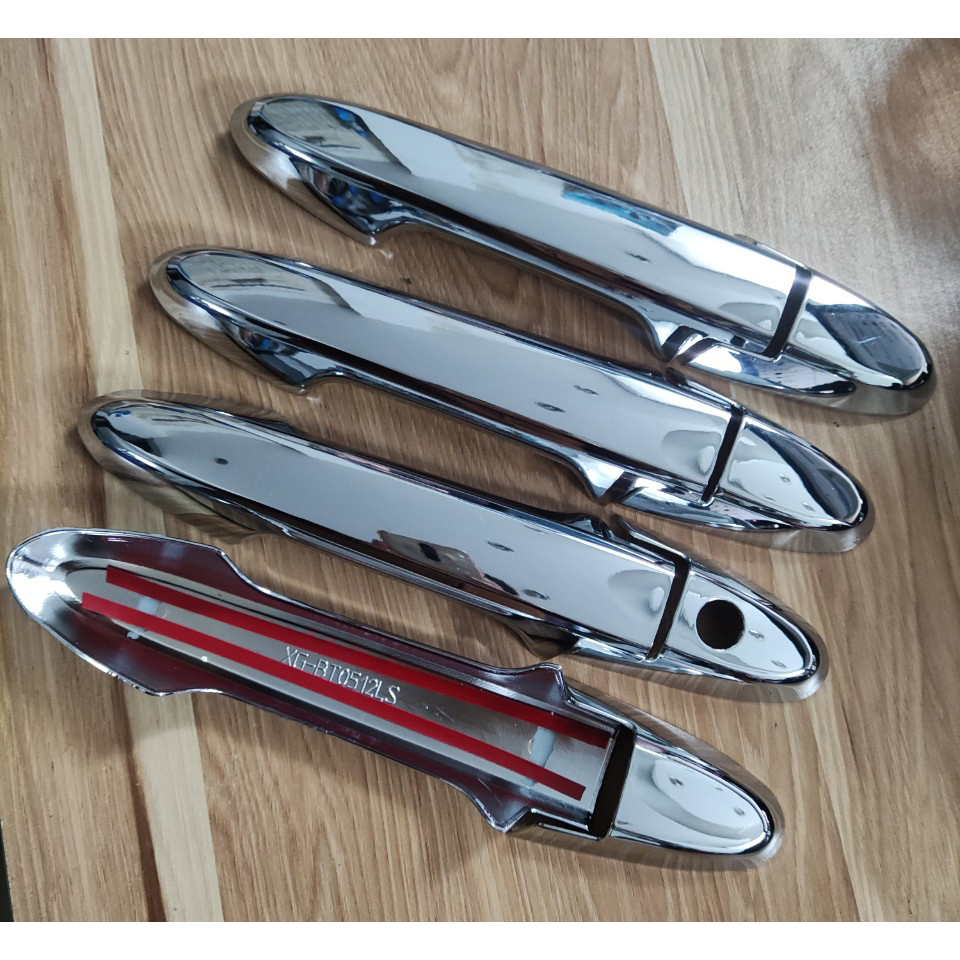 Ốp tay hõm cửa xe Honda BRV 2023 mạ crom sáng đẹp