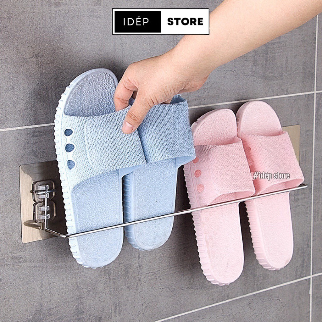 Dép nam nữ quai ngang cao su êm chân chống trượt đi trong nhà, văn phòng, nhà tắm - iDép DL321