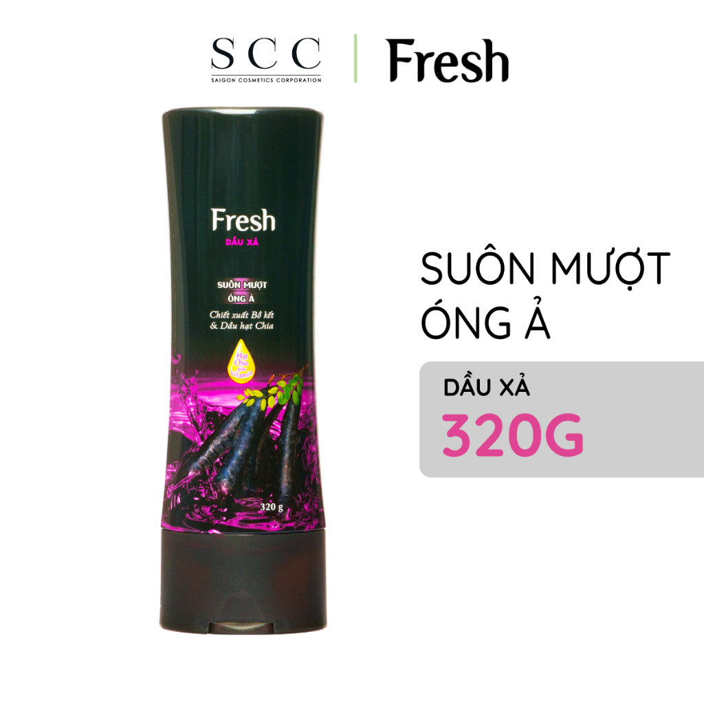 Dầu xả Fresh 320g (Tinh dầu bưởi/ Bồ kết)