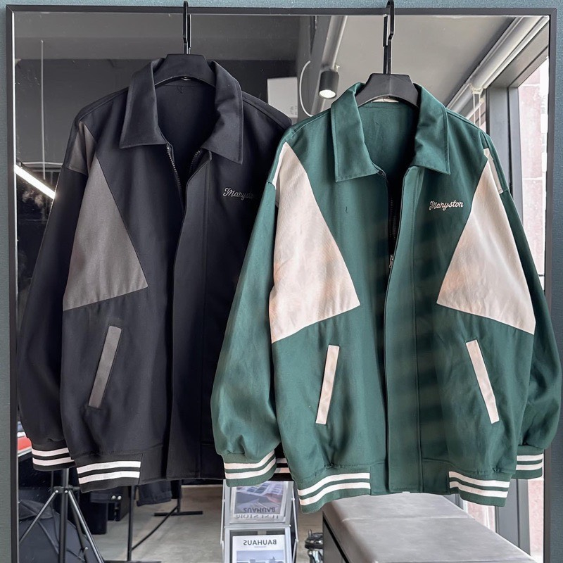 Áo Khoác Dù Logo Thêu 2 Lớp Dày Dặn - MỘC QUYÊN FASHION