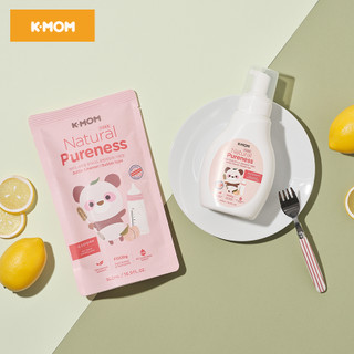 NƯỚC RỬA BÌNH SỮA, HOA QUẢ HỮU CƠ K-MOM TÚI VÀ BÌNH