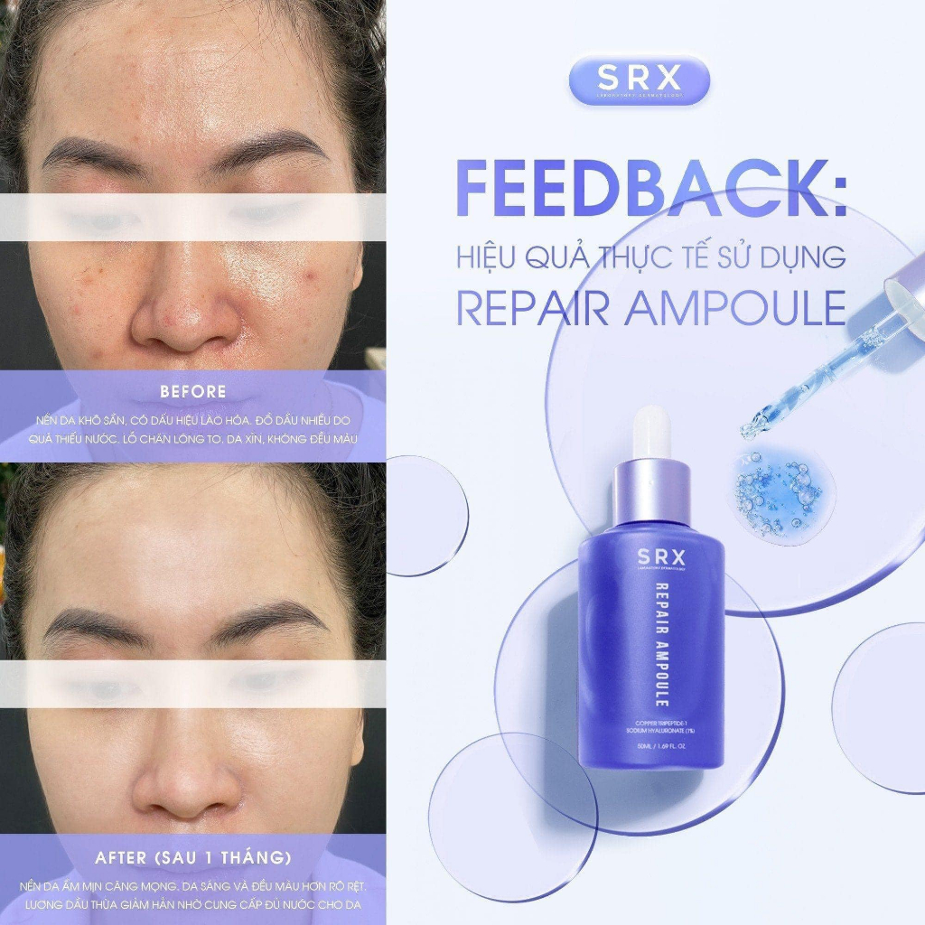 Serum phục hồi SRX REPAIR AMPOULE 50ml - The Skincare Shop
