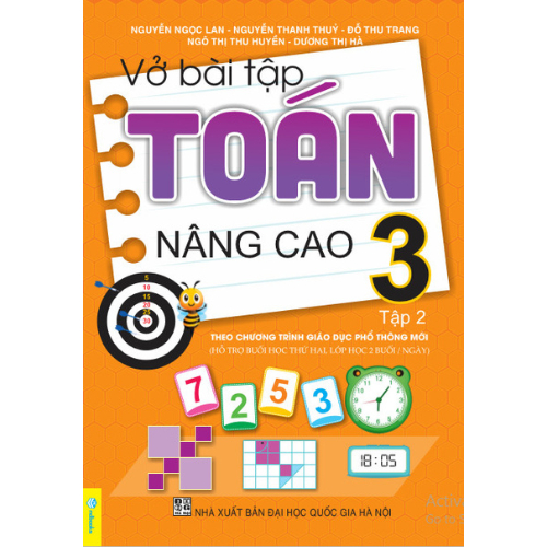 Sách - Vở Bài Tập Toán Nâng Cao 3 - Biên soạn theo chương trình GDPT mới - ndbooks