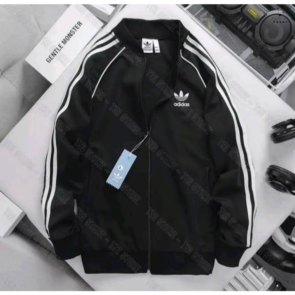 Áo Khoác Thể Thao Nam Nữ Adidas Logo Thêu Chất Umi Hàn-Áo Khoác 3 Sọc Hàng Đẹp Hottrend 2023