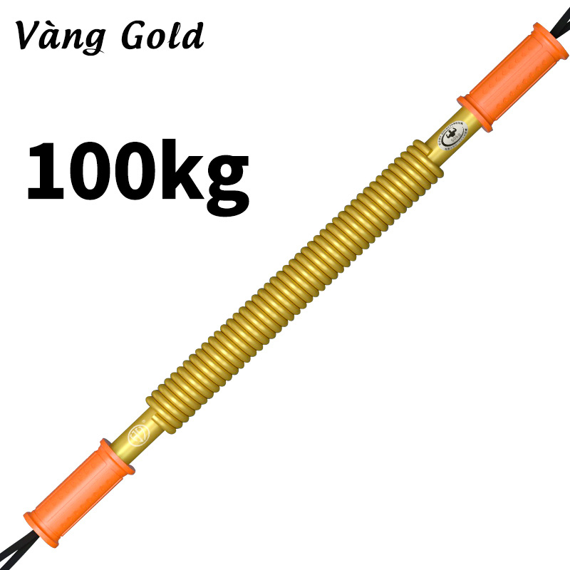 Gậy Lò Xo Đồ Long Đao Gold Tập Tay Màu Vàng Gold 60kg 100kg – Chính Hãng THAMES