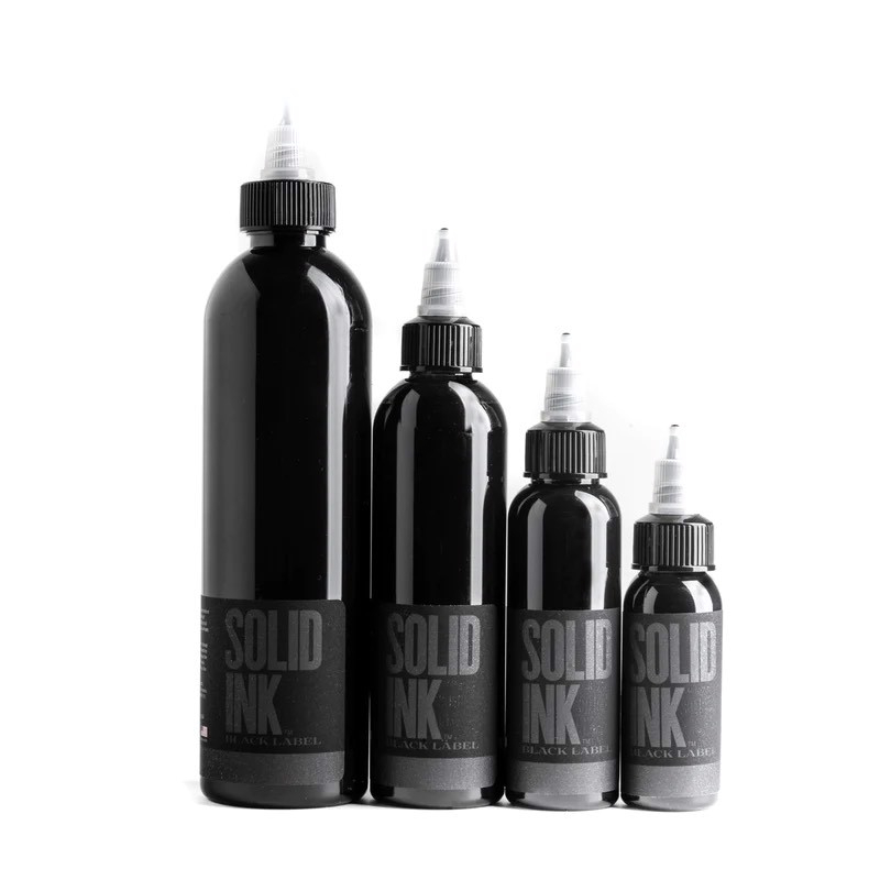 SOLID INK - LINING BLACK CHAI 1OZ & 8OZ
