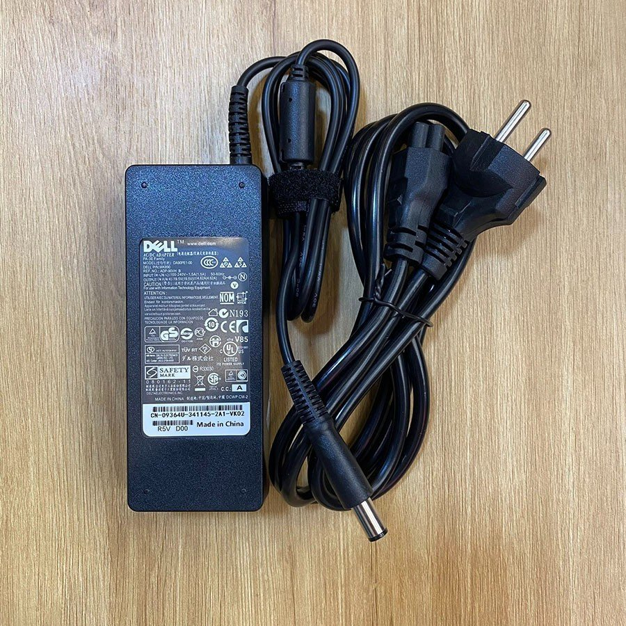 Sạc laptop Dell 19.5V 4.62A 90W ZIN chân kim to cho Dell Inspiron 3420 5421 Latitude E6430 E7240 Vostro 3460 3560