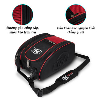 Túi Thể Thao Màu Đen TN Bags TN.B 9001,Túi Đựng Giày Đá Bóng Cao Cấp 2 Ngăn Tiện Lợi,Chống Thấm