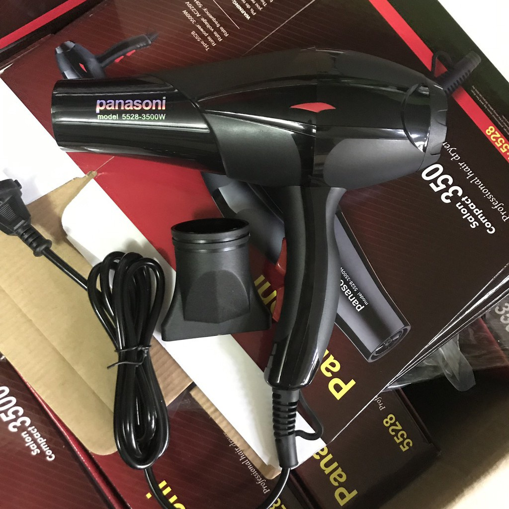 Máy Sấy Tóc 2 Chiều Nóng Lạnh - Máy Tạo Kiểu Tóc Salon Công Suất Lớn 3500W Tặng Kèm Đầu Thổi