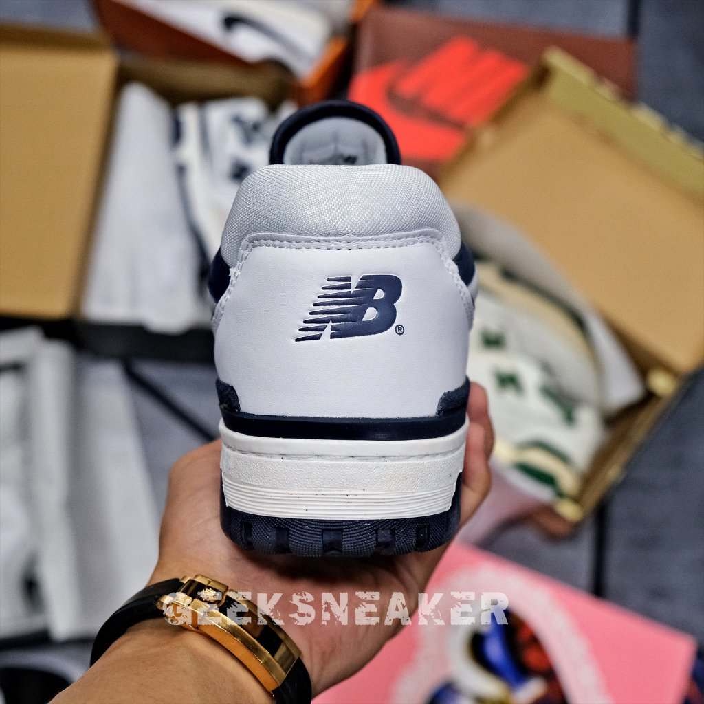 Giày Sneaker cổ thấp NB / New Balance 550 ‘White Navy’ BB550WA1