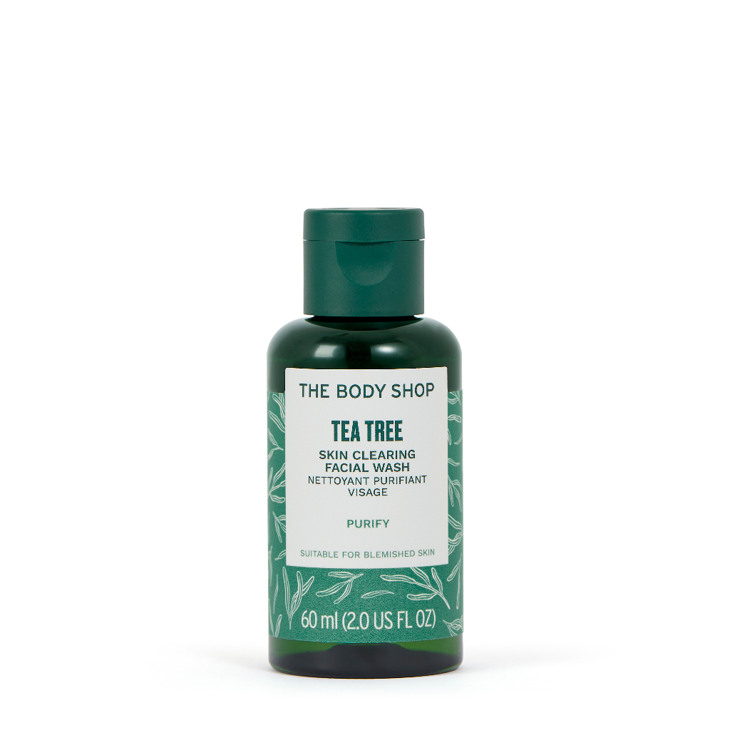 Sữa rửa mặt dạng gel The Body Shop Tea Tree Skin Clearing Facial Wash 60ml