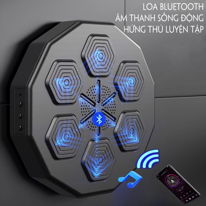 Máy Tập Boxing Theo Nhạc Thông Minh Thế Hệ Mới, Máy Đấm Bốc Tại Nhà