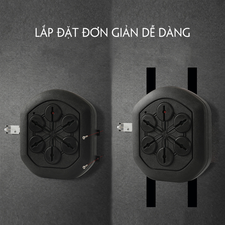 Máy Tập Boxing Theo Nhạc Thông Minh Thế Hệ Mới, Máy Đấm Bốc Tại Nhà