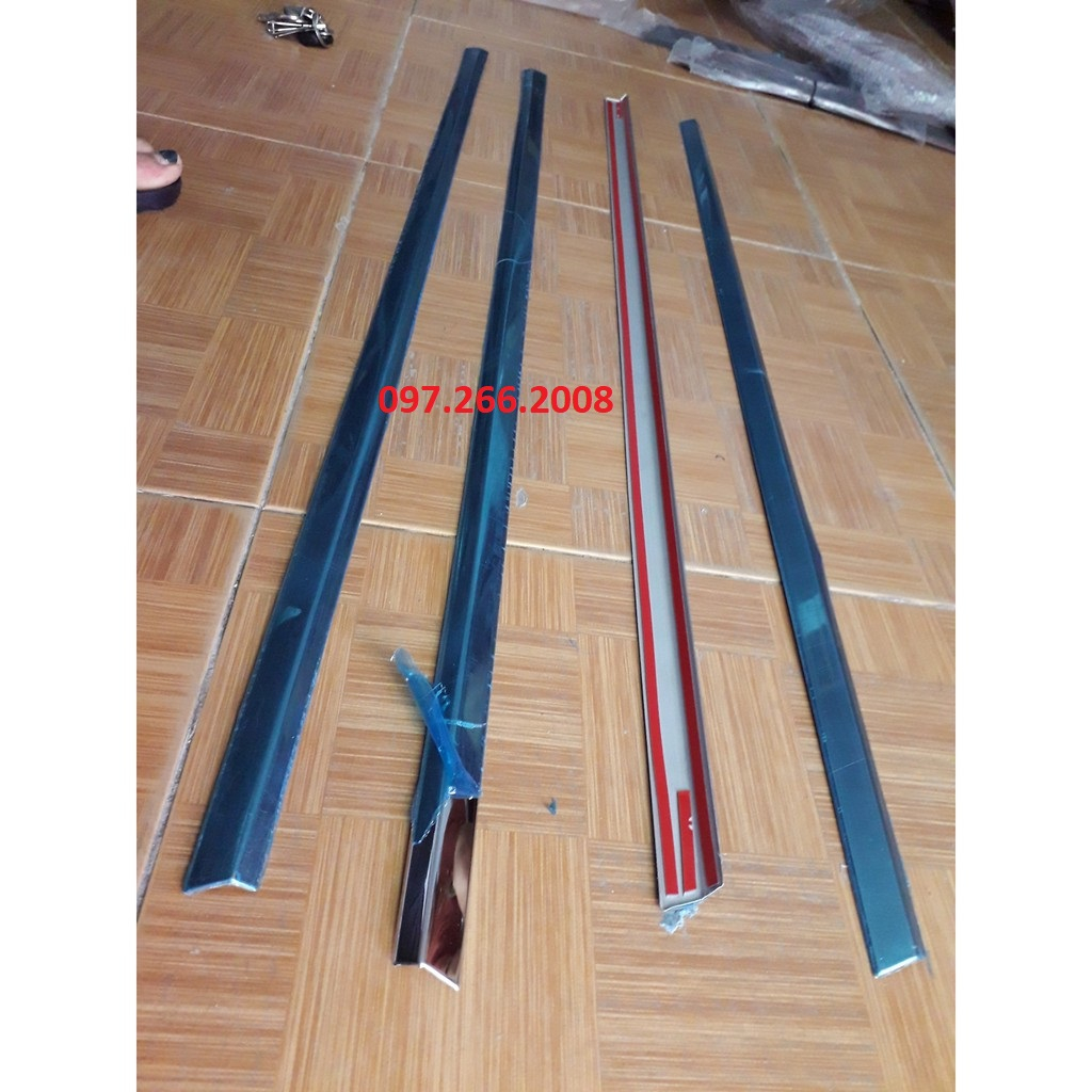 Nẹp viền chân kính Inox xe Daewoo Lacetti Bản Liên Doanh đời 2004 2005 2006 2007 2008 2009 2010 2011