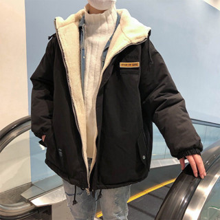 Áo khoác unisex lót lông cừu  EFAR OF GOD⚡ Hàng Cao Cấp ⚡ Nam nữ đều mặc, áo dày dặn siêu ấm chất siêu đẹp