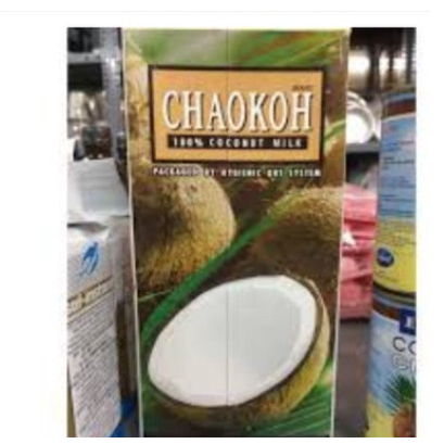 Sỉ Thùng 12 Chai Nước Cốt Dừa Thái Chaokoh Hộp 1L chính hãng