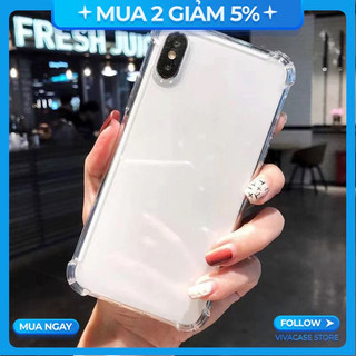 Ốp lưng OPPO A57/A15/A54/A58/A55/A5S/A3S/A18...chống sốc trong 4 gờ viền bảo vệ camera