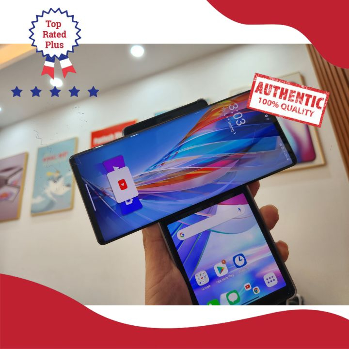 ĐIỆN THOẠI LG Wing 5G Ram8Gb/Rom256Gb 2 MÀN HÌNH/ Lg Wing 5G Camera siêu nét chiến ngon