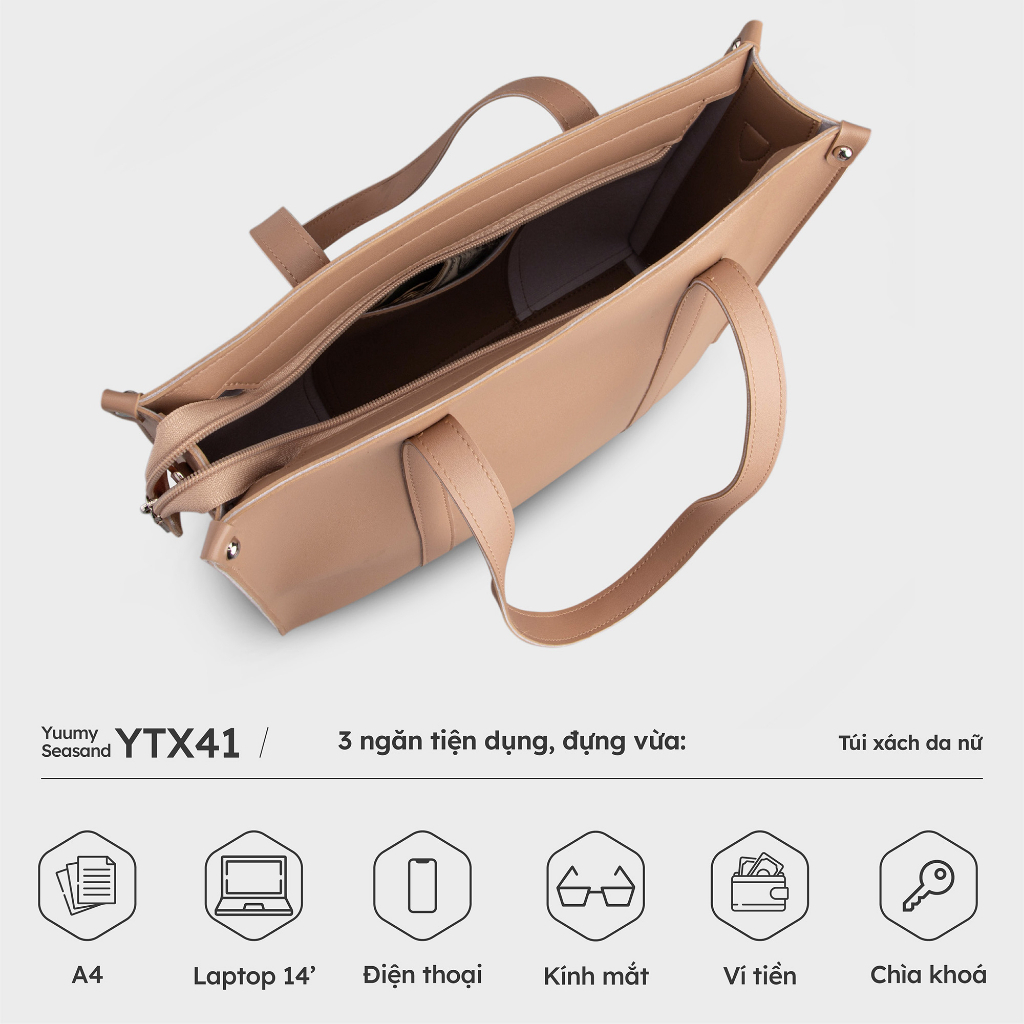 Túi xách nữ công sở thời trang nhiều màu YUUMY YTX41