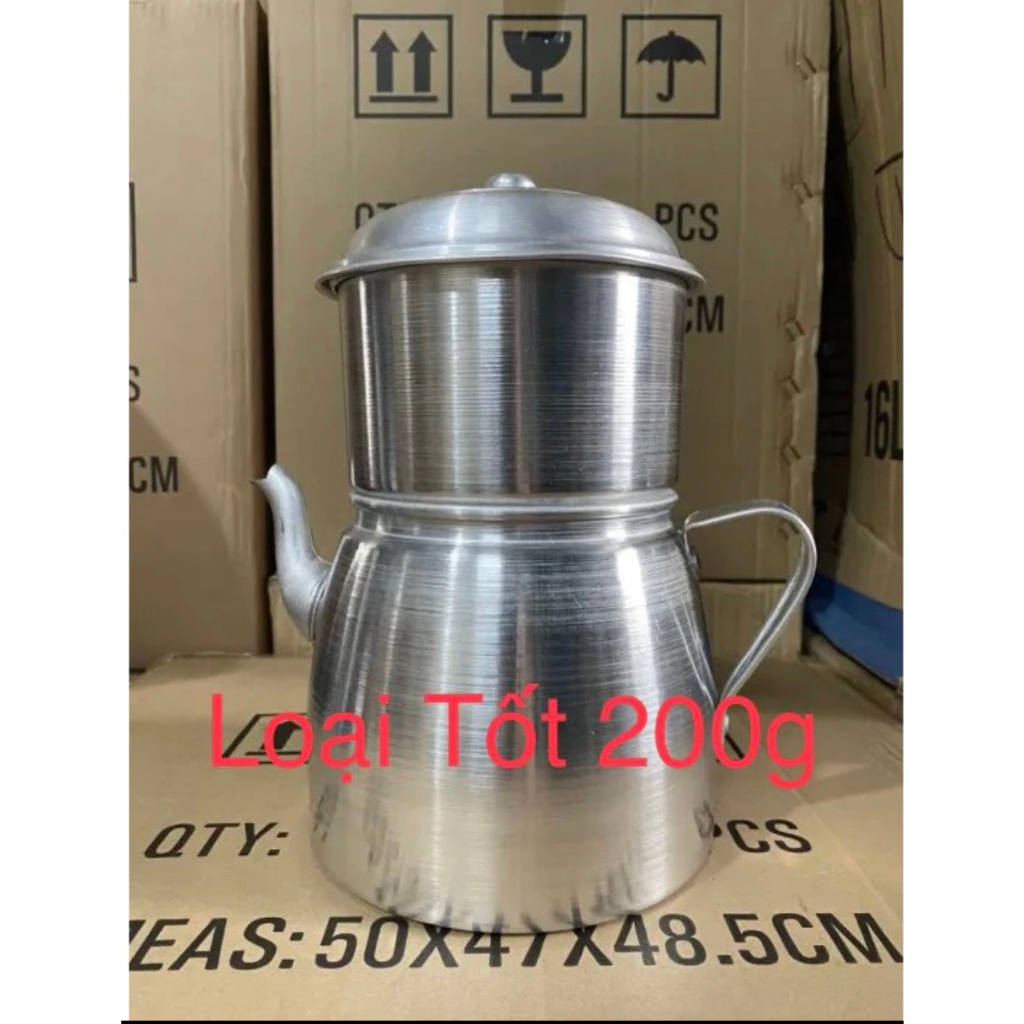 Phin cafe 200g - 100g ấm ủ cafe