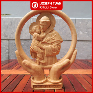Tượng gỗ Thánh Antôn Padua để bàn