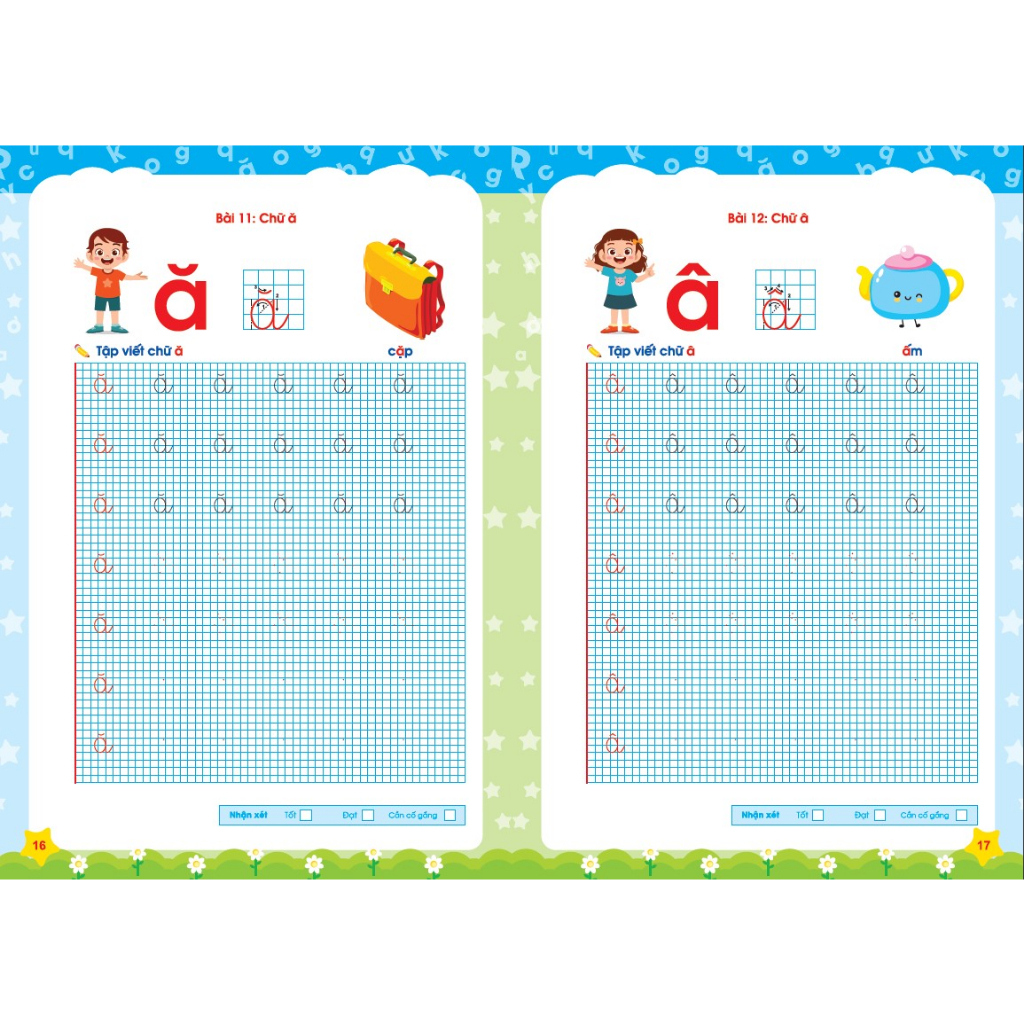 Tâm thế và hành trang vào lớp 1, bé khởi đầu tập viết cho bé 4-6 tuổi