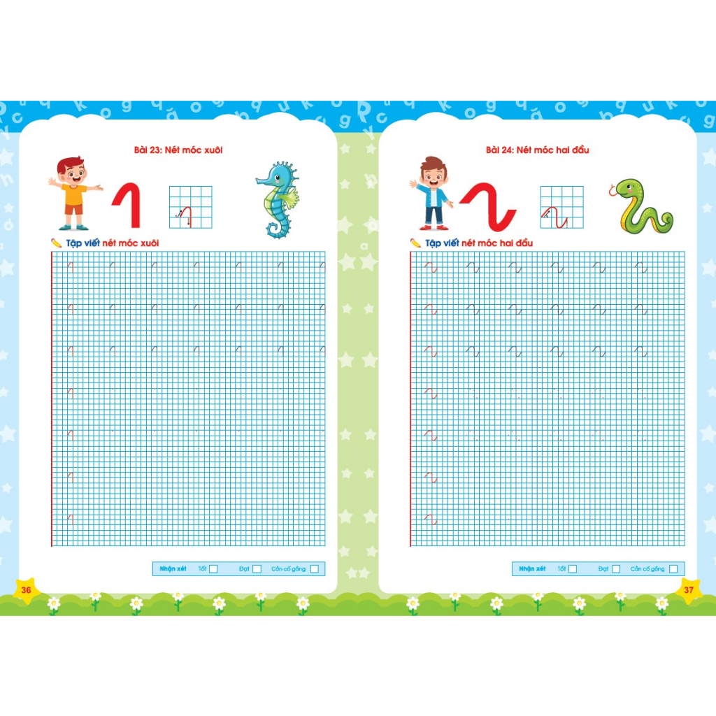 Tâm thế và hành trang vào lớp 1, bé khởi đầu tập viết cho bé 4-6 tuổi