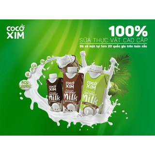 Hộp Sữa Dừa 330mL 3 Vị Nguyên Chất/ Chocolate Đen/ Coffee Lựa chọn  - COCOXIM - YOOSOO MALL