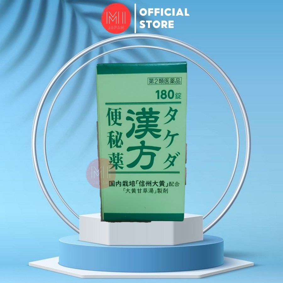 Viên uống giảm táo bón Takeda Kanpo Nhật Bản 180 viên