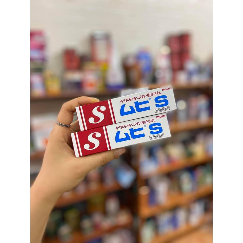 Kem bôi muỗi đốt và côn trùng cắn Muhi S 18g