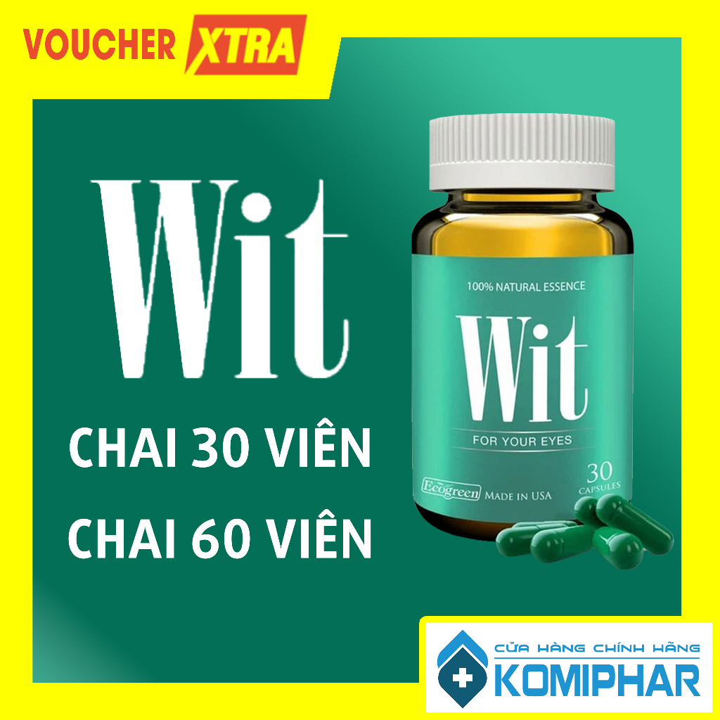 VIÊN UỐNG WIT BỔ MẮT | Sản phẩm chính hãng