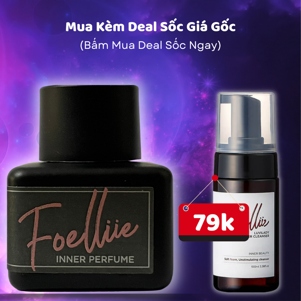 Nước Hoa Vùng Kín Hương Thơm Sang Trọng, Quyến Rũ, Ngừa Mùi Hôi Khó Chịu Dung Tích 5ml.