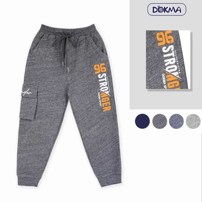 Áo, quần bé trai chất nỉ da cá Dokma 8-12Y