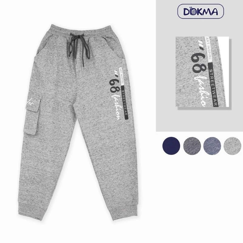 Áo, quần bé trai chất nỉ da cá Dokma 8-12Y