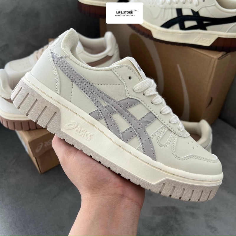 Giày Thể Thao Asics CMZ, Giày Sneaker Đế Nâu Xám Nam Nữ Cao Cấp Êm Đẹp - LIFE.STORE