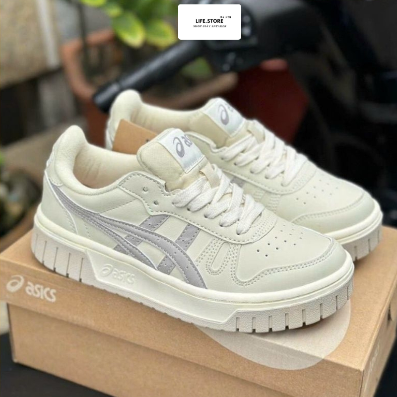 Giày Thể Thao Asics CMZ, Giày Sneaker Đế Nâu Xám Nam Nữ Cao Cấp Êm Đẹp - LIFE.STORE