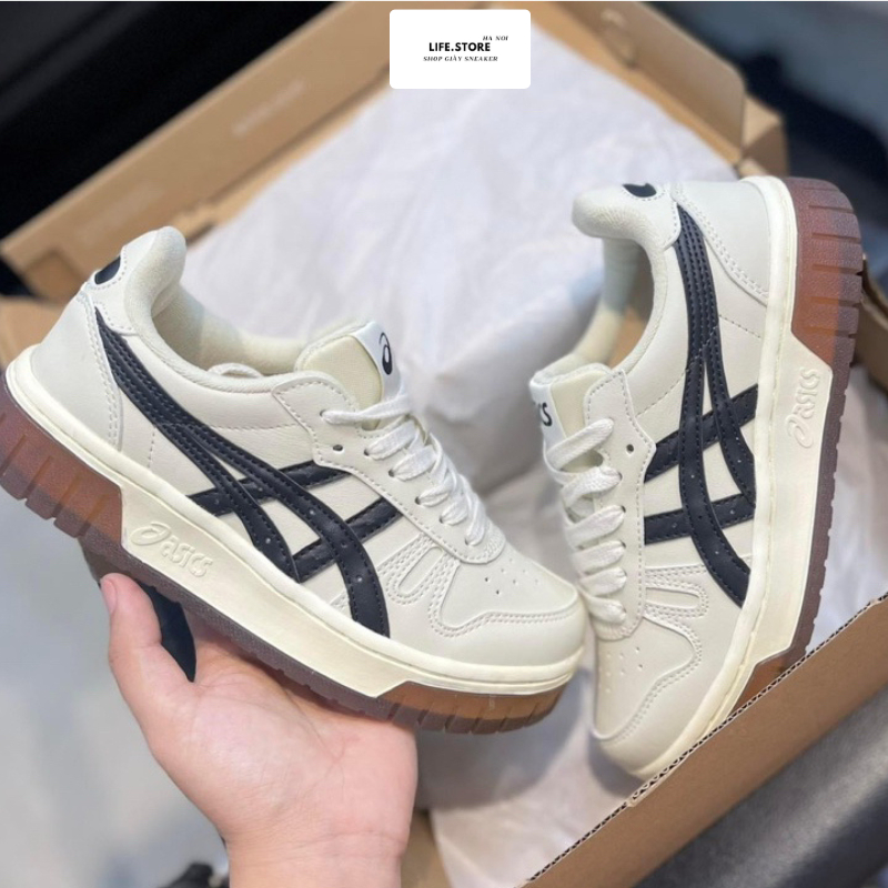 Giày Thể Thao Asics CMZ, Giày Sneaker Đế Nâu Xám Nam Nữ Cao Cấp Êm Đẹp - LIFE.STORE